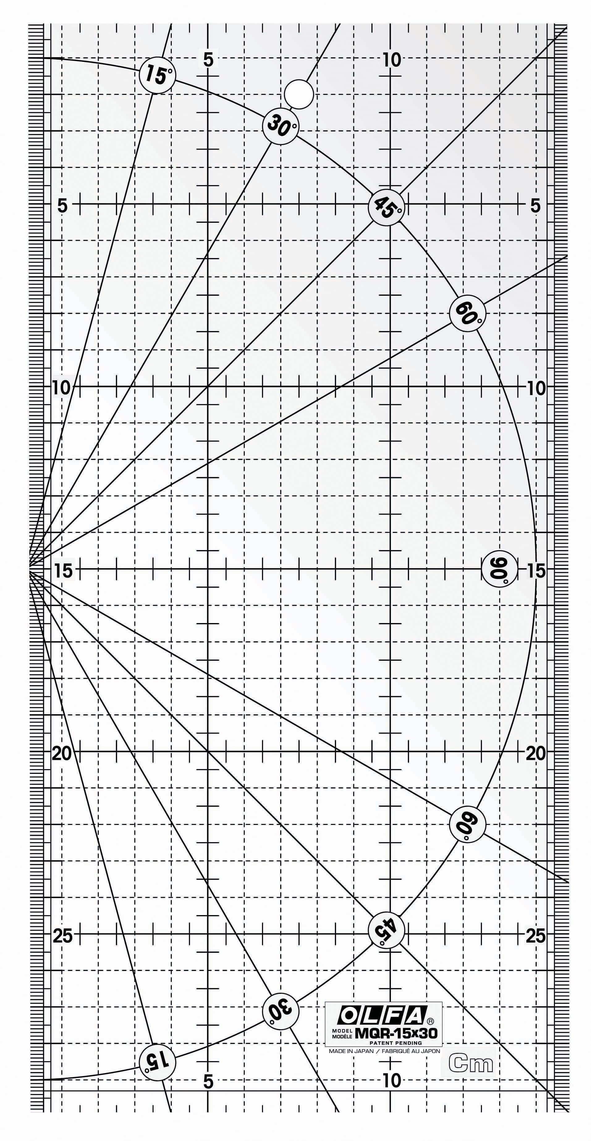 RÉGUA MQR-15X30CM