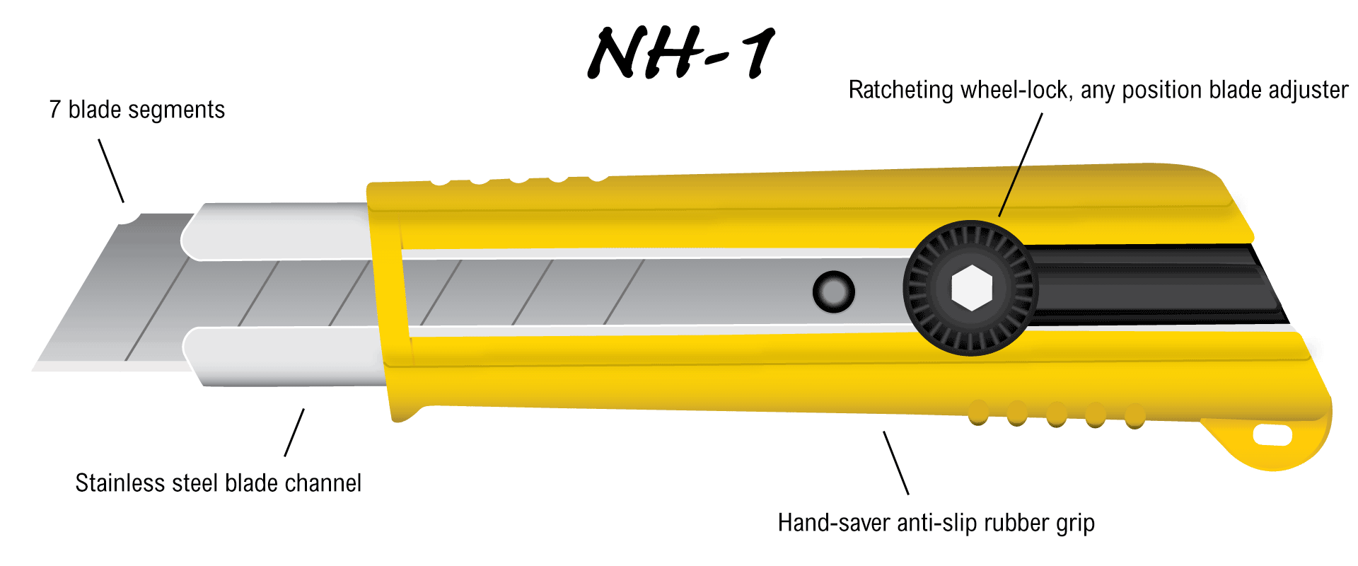 ESTILETE HEAVY DUTY NH-1