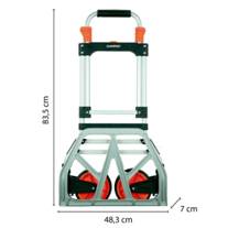 Carrinho em Duralumínio Dobrável – 100 kg