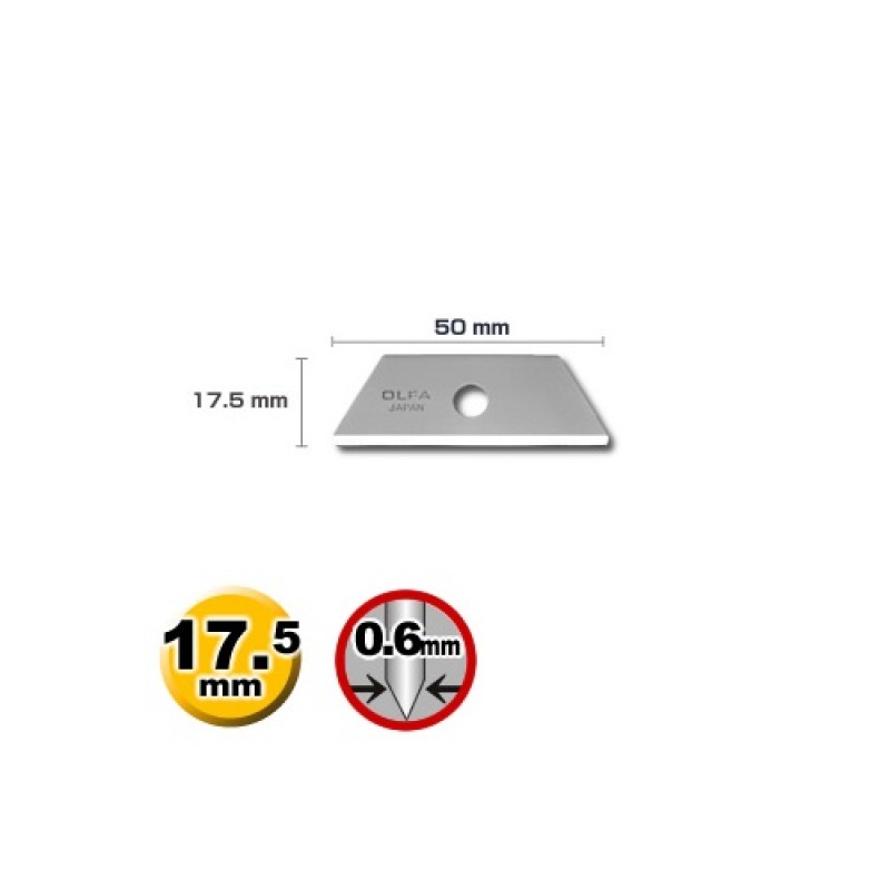 ESTOJO DE LÂMINAS RSKB-2 - KIT COM 5